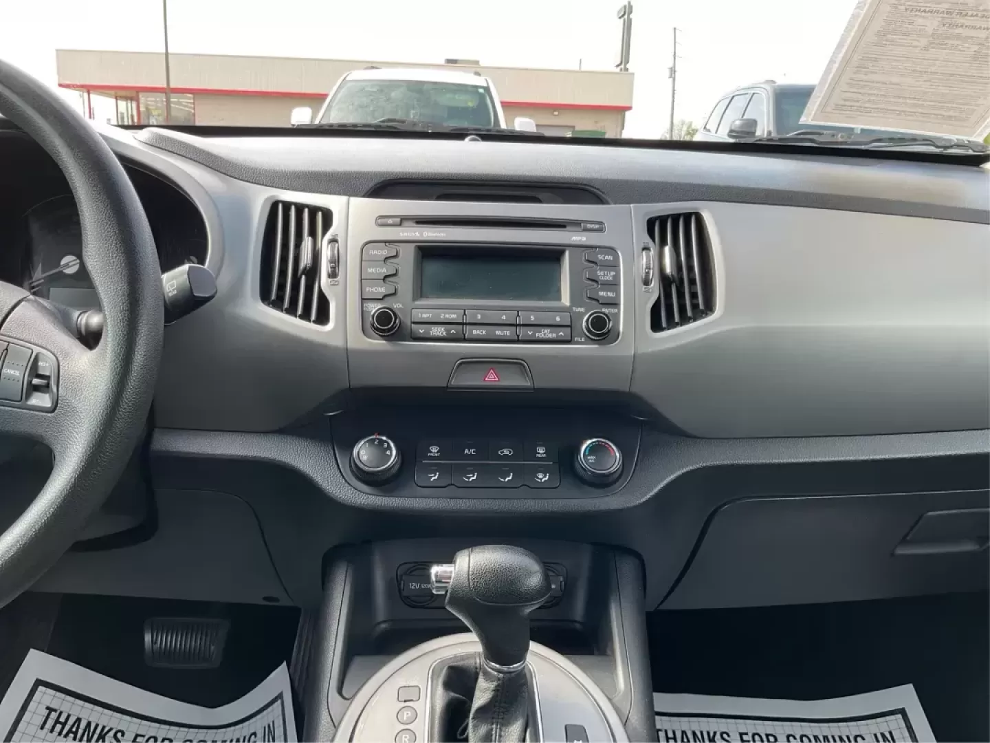 2016 Kia Sportage LX (KNDPBCAC1G7) with an 2.4L I-4 gasoline direct injection engine, located at 401 Woodman Dr, Riverside, OH, 45431, (937) 908-9800, 39.760899, -84.123421 - Photo#12
