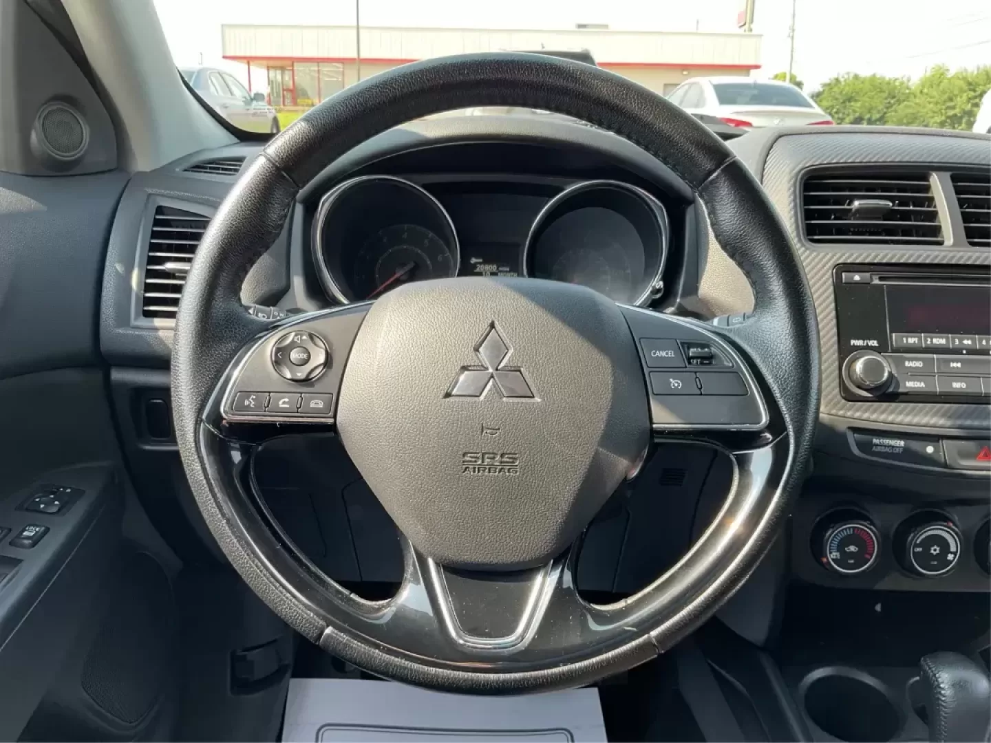 2016 Mitsubishi Outlander Sport 2.0 ES (JA4AP3AU5GZ) with an 2L I-4 DOHC engine, located at 880 E. National Road, Vandalia, OH, 45377, (937) 908-9800, 39.891918, -84.183594 - Photo#15