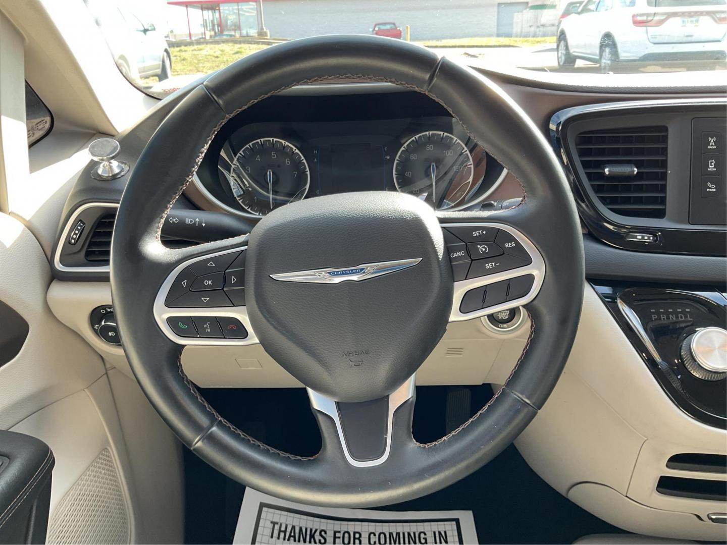 2017 Chrysler Pacifica Touring-L (2C4RC1BG7HR) with an 3.6L V-6 DOHC engine, located at 880 E. National Road, Vandalia, OH, 45377, (937) 908-9800, 39.891918, -84.183594 - Photo#15