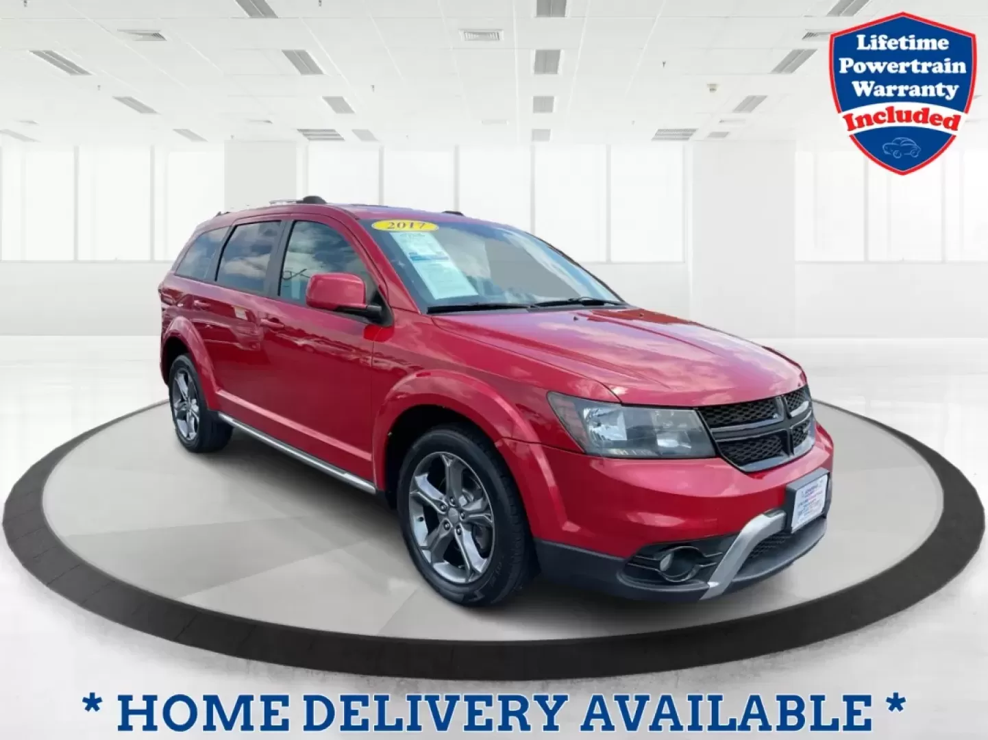 2017 Dodge Journey Crossroad Plus AWD (3C4PDDGG2HT) with an Pentastar 3.6L V-6 DOHC engine, located at 4508 South Dixie Dr, Moraine, OH, 45439, (937) 908-9800, 39.689976, -84.218452 - Photo#0