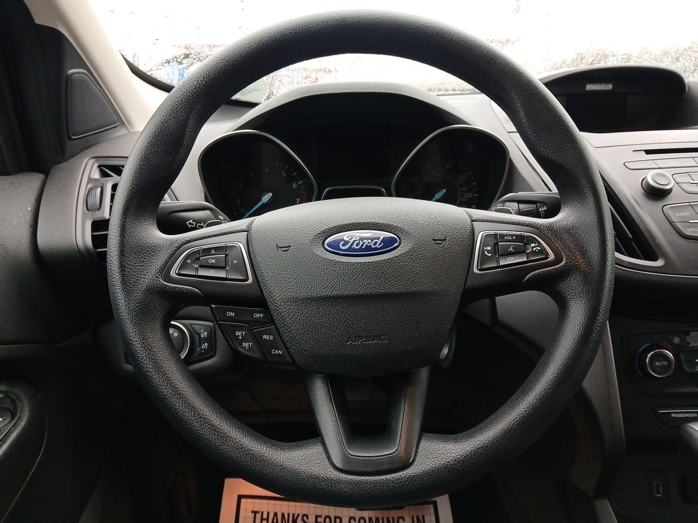 2017 Ford Escape SE FWD (1FMCU0GD3HU) with an 1.5L L4 DOHC 16V engine, 6-Speed Automatic transmission, located at 880 E. National Road, Vandalia, OH, 45377, (937) 908-9800, 39.891918, -84.183594 - Photo#14
