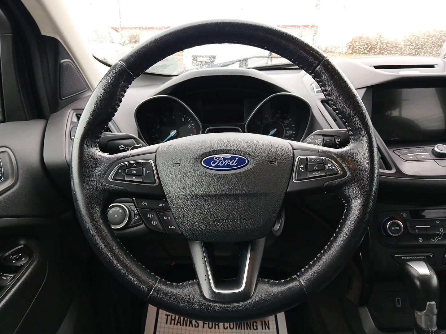 2017 Ford Escape SE FWD (1FMCU0GDXHU) with an 1.5L L4 DOHC 16V engine, 6-Speed Automatic transmission, located at 880 E. National Road, Vandalia, OH, 45377, (937) 908-9800, 39.891918, -84.183594 - Photo#15