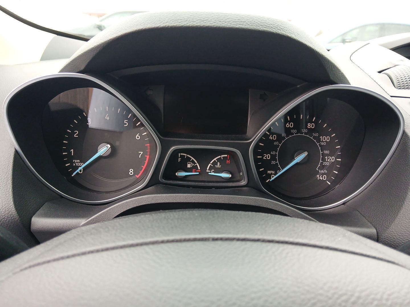 2017 Ford Escape S FWD (1FMCU0F77HU) with an 2.5L L4 DOHC 16V engine, 6-Speed Automatic transmission, located at 1230 East Main St, Xenia, OH, 45385, (937) 908-9800, 39.688026, -83.910172 - Photo#14