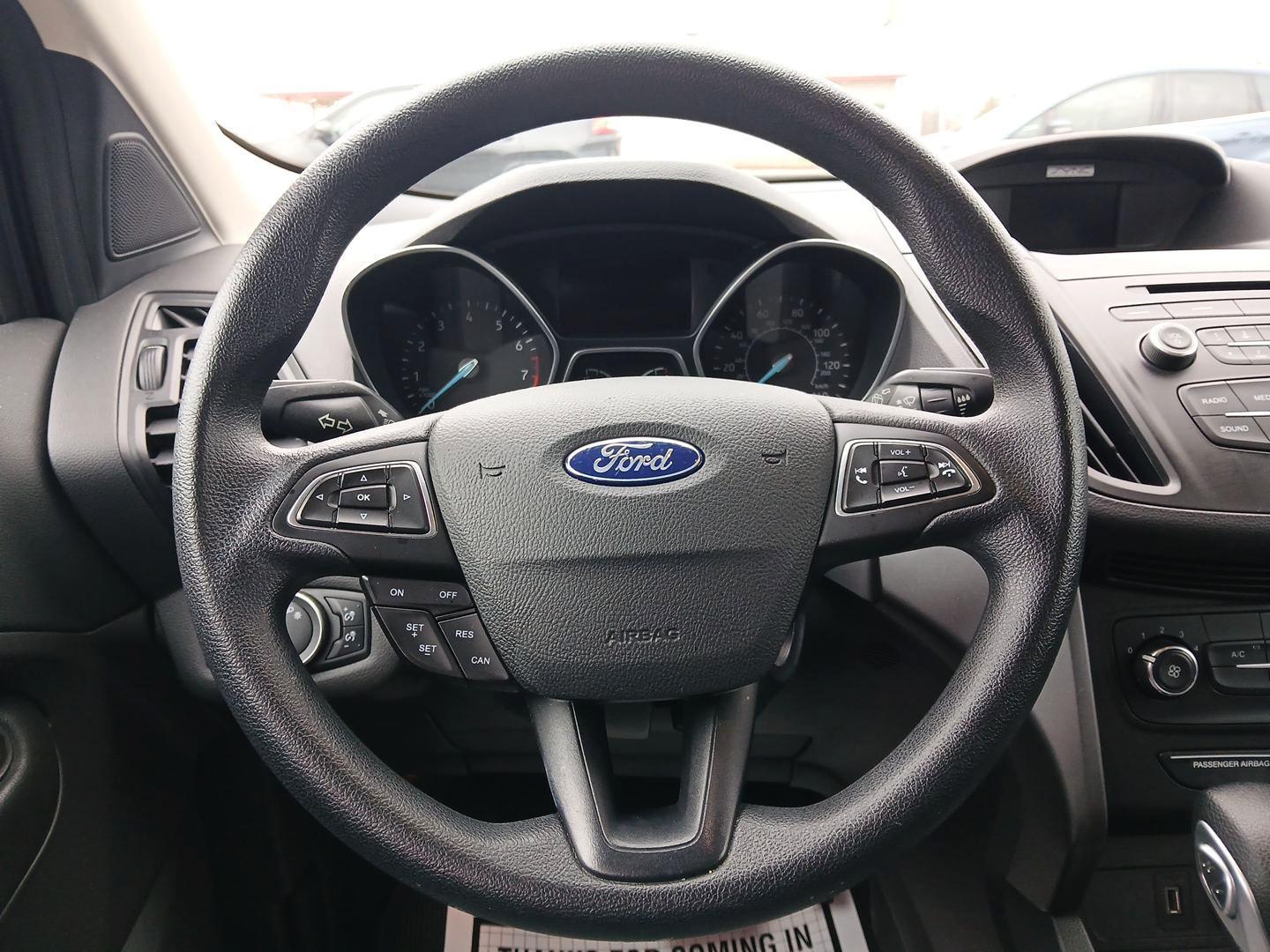 2017 Ford Escape S FWD (1FMCU0F77HU) with an 2.5L L4 DOHC 16V engine, 6-Speed Automatic transmission, located at 1230 East Main St, Xenia, OH, 45385, (937) 908-9800, 39.688026, -83.910172 - Photo#15