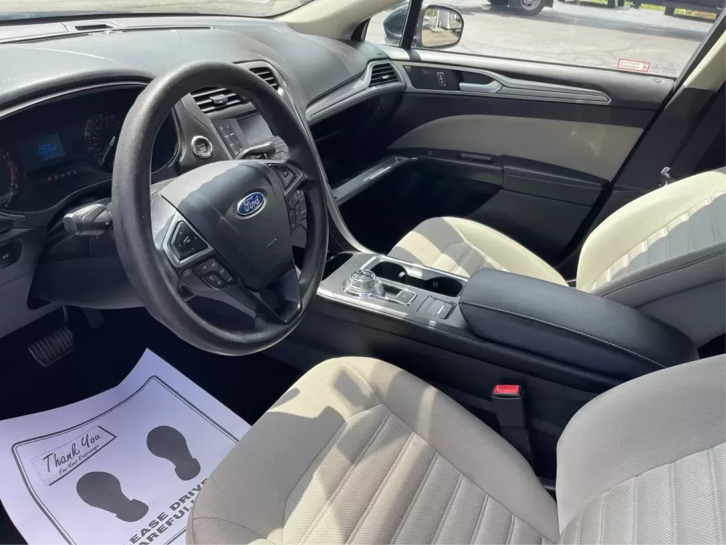 2017 Ford Fusion S (3FA6P0G77HR) with an Duratec 2.5L I-4 DOHC engine, located at 1951 S Dayton Lakeview Rd., New Carlisle, OH, 45344, (937) 908-9800, 39.890999, -84.050255 - Photo#8