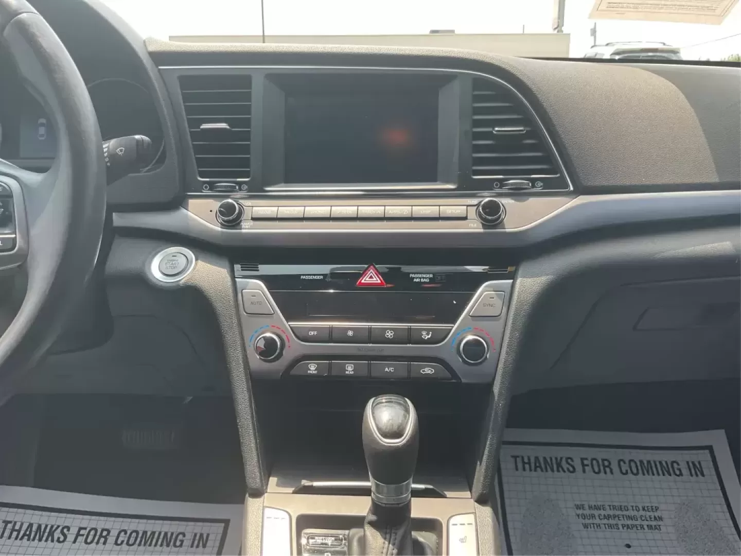2017 Hyundai Elantra Value Edition (5NPD84LF6HH) with an Nu 2L I-4 DOHC engine, located at 8750 N County Rd 25A, Piqua, OH, 45356, (937) 908-9800, 40.164391, -84.232513 - Photo#12