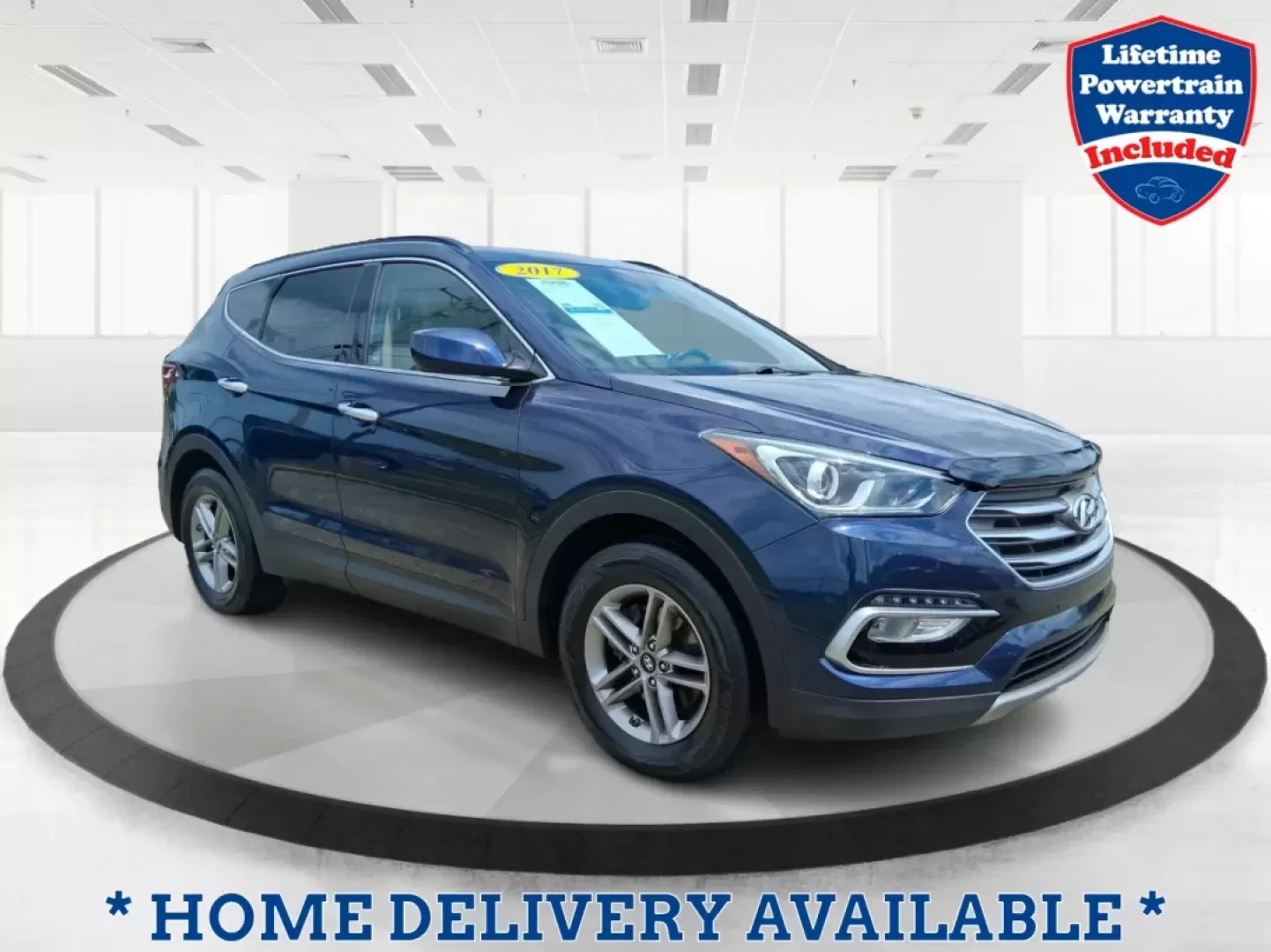 2017 Hyundai Santa Fe 2.4L (5XYZUDLB0HG) with an Theta II 2.4L I-4 gasoline direct injection engine, located at 1230 East Main St, Xenia, OH, 45385, (937) 908-9800, 39.688026, -83.910172 - Photo#0