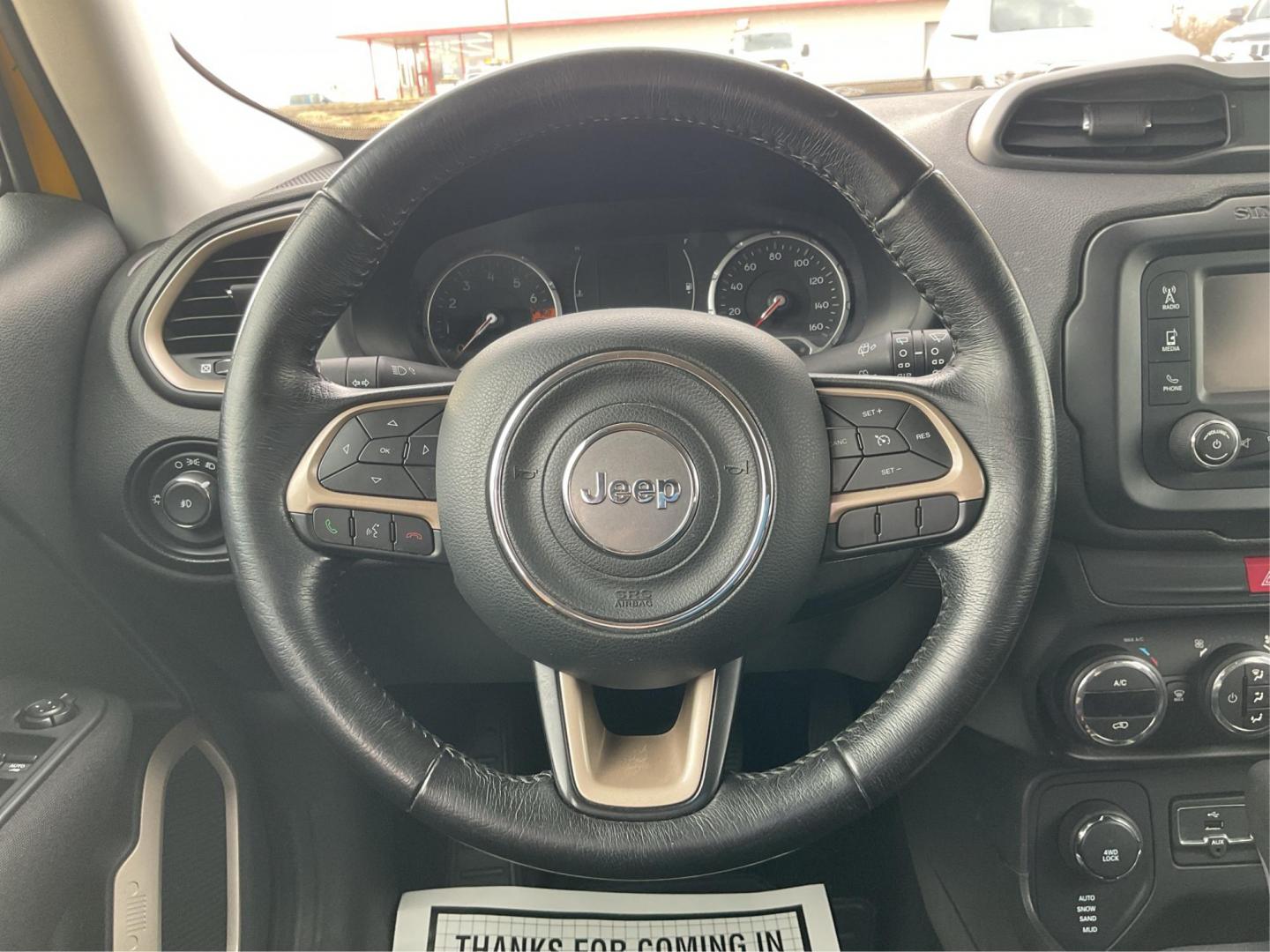2017 Jeep Renegade Latitude 4x4 (ZACCJBBB3HP) with an MultiAir 1.4L I-4 variable valve control engine, located at 1184 Kauffman Ave, Fairborn, OH, 45324, (937) 908-9800, 39.807072, -84.030914 - Photo#14