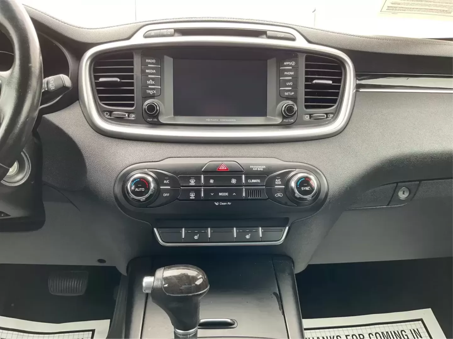 2017 Kia Sorento 3.3L LX (5XYPG4A53HG) with an Lambda II 3.3L V-6 gasoline direct injection engine, located at 880 E. National Road, Vandalia, OH, 45377, (937) 908-9800, 39.891918, -84.183594 - Photo#12