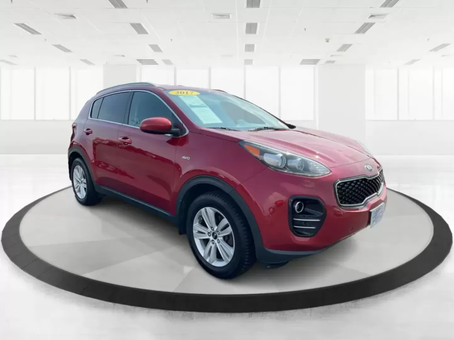 2017 Kia Sportage LX (KNDPMCAC7H7) with an Theta II 2.4L I-4 gasoline direct injection engine, located at 880 E. National Road, Vandalia, OH, 45377, (937) 908-9800, 39.891918, -84.183594 - Photo#0