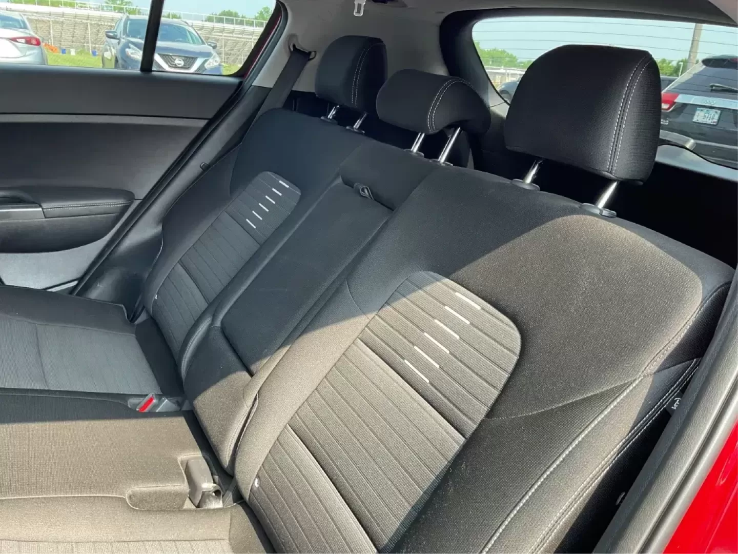 2017 Kia Sportage LX (KNDPMCAC7H7) with an Theta II 2.4L I-4 gasoline direct injection engine, located at 880 E. National Road, Vandalia, OH, 45377, (937) 908-9800, 39.891918, -84.183594 - Photo#9