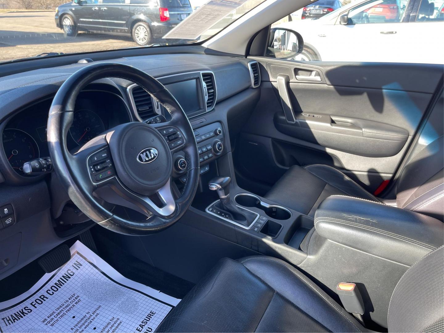 2017 Kia Sportage EX (KNDPNCAC2H7) with an Theta II 2.4L I-4 gasoline direct injection engine, located at 1230 East Main St, Xenia, OH, 45385, (937) 908-9800, 39.688026, -83.910172 - Photo#8
