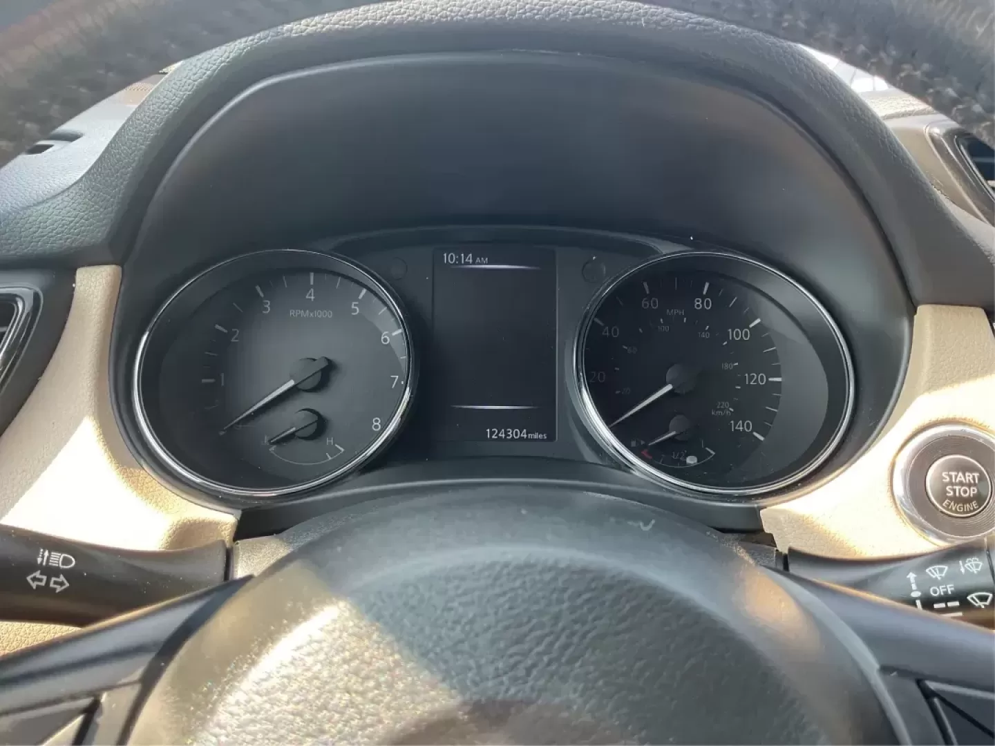2017 Nissan Rogue SV (5N1AT2MV3HC) with an 2.5L I-4 DOHC engine, located at 1099 N County Rd 25A , Troy, OH, 45373, (937) 908-9800, 40.057079, -84.212883 - Photo#13