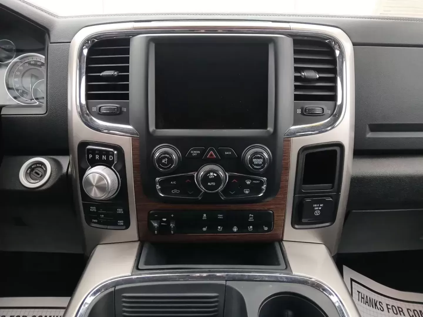 2017 Ram 1500 Laramie Quad Cab 4WD (1C6RR7JT1HS) with an 5.7L V8 OHV 16V engine, 8-Speed Automatic transmission, located at 1184 Kauffman Ave, Fairborn, OH, 45324, (937) 908-9800, 39.807072, -84.030914 - Photo#12
