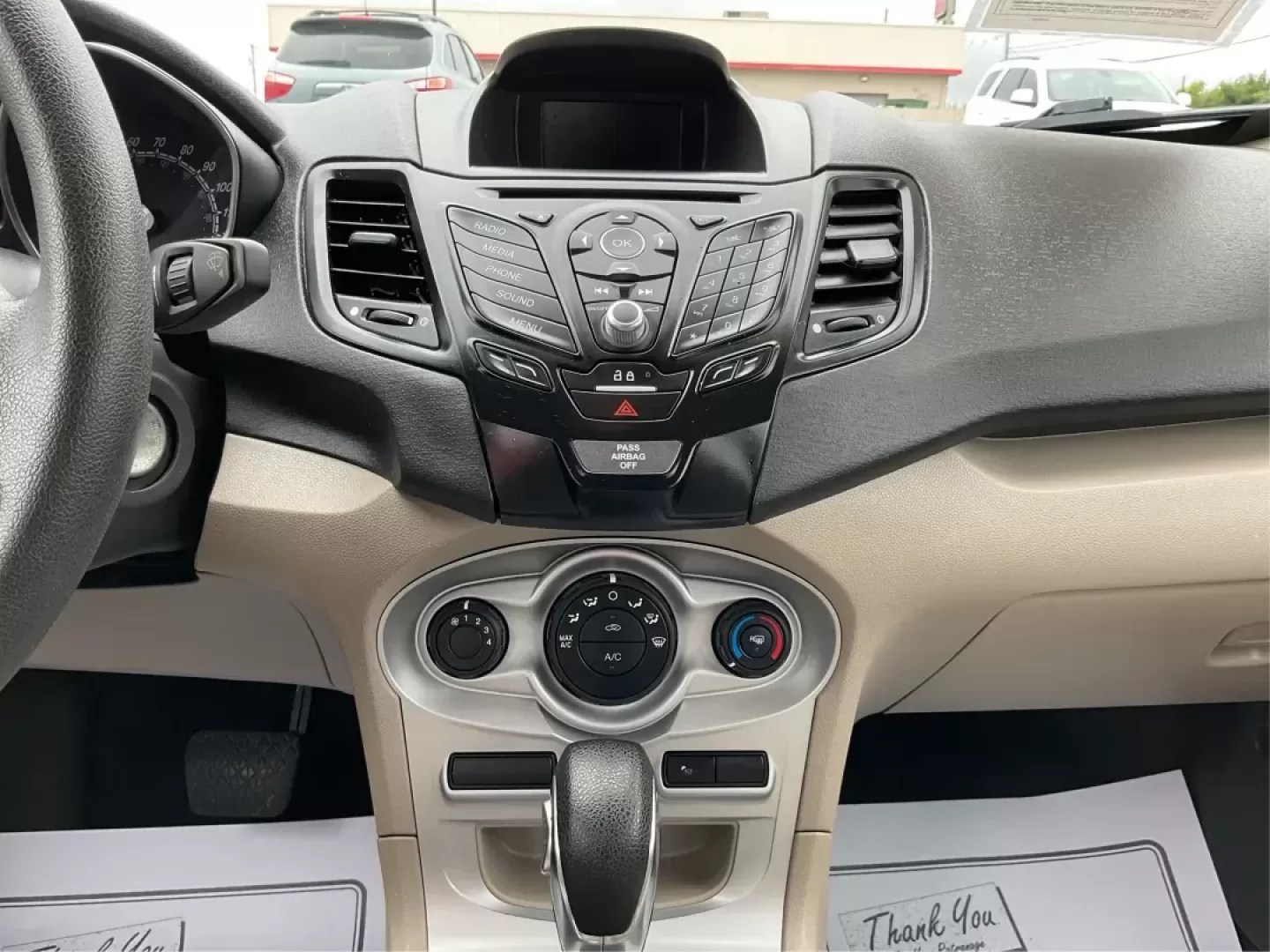 2018 Ford Fiesta SE (3FADP4EJ2JM) with an 1.6L I-4 DOHC engine, located at 8750 N County Rd 25A, Piqua, OH, 45356, (937) 908-9800, 40.164391, -84.232513 - Photo#12