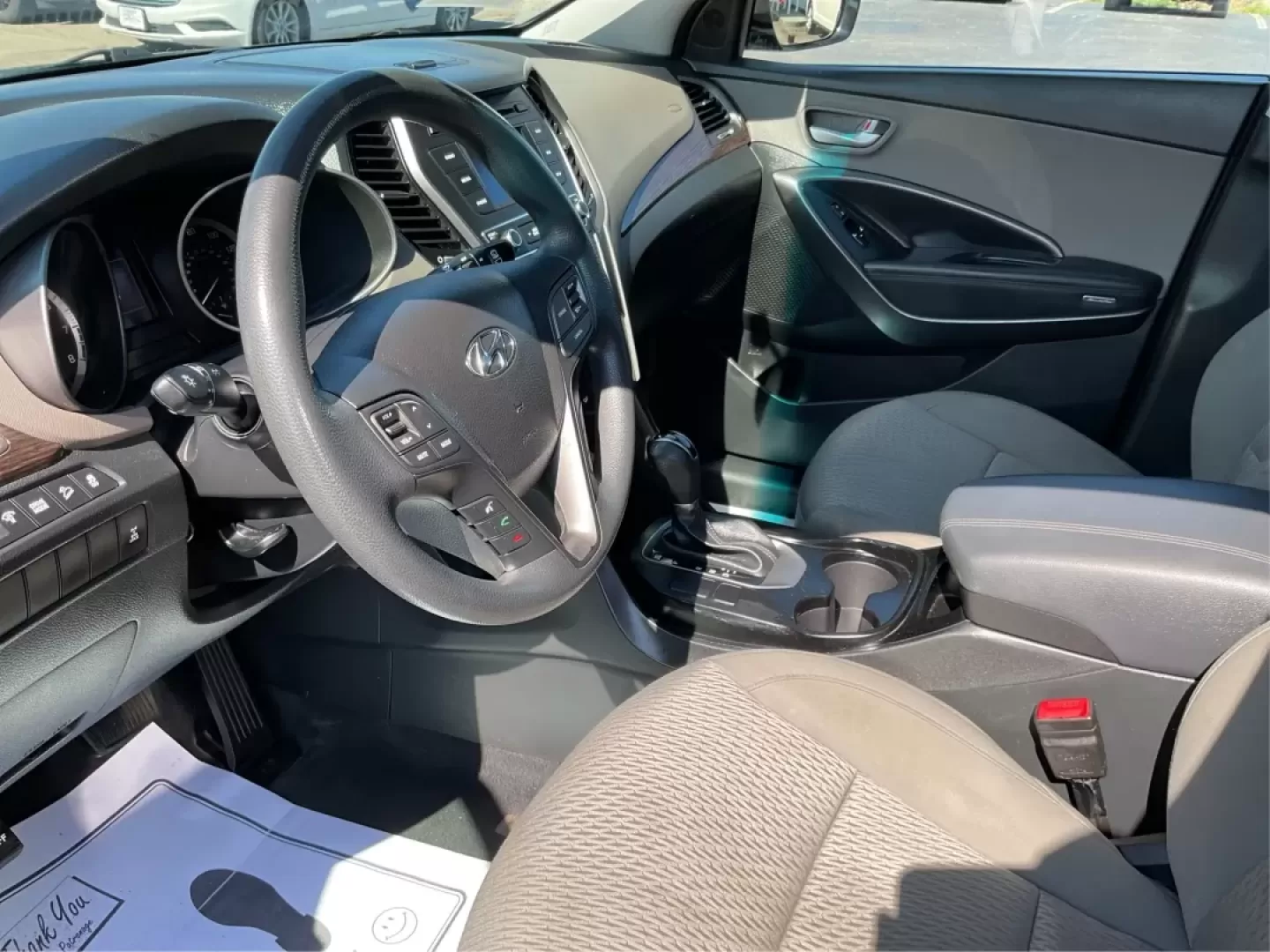 2018 Hyundai Santa Fe 2.4L (5NMZTDLB0JH) with an Theta II 2.4L I-4 gasoline direct injection engine, located at 401 Woodman Dr, Riverside, OH, 45431, (937) 908-9800, 39.760899, -84.123421 - Photo#8