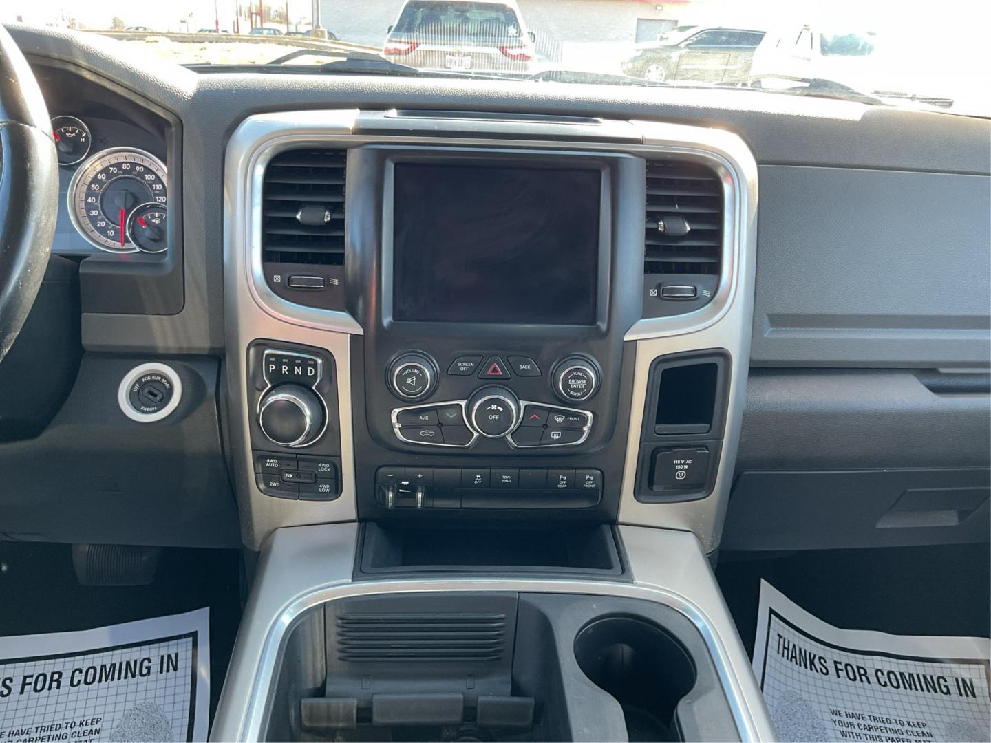 2018 Ram 1500 Big Horn Quad Cab 4x4 6'4 Box (1C6RR7GT2JS) with an EcoDiesel 3L V-6 diesel direct injection engine, located at 8750 N County Rd 25A, Piqua, OH, 45356, (937) 908-9800, 40.164391, -84.232513 - Photo#11