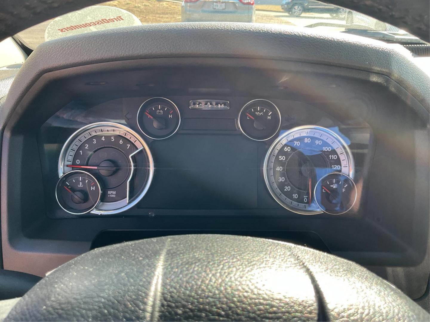 2018 Ram 1500 Big Horn Quad Cab 4x4 6'4 Box (1C6RR7GT2JS) with an EcoDiesel 3L V-6 diesel direct injection engine, located at 8750 N County Rd 25A, Piqua, OH, 45356, (937) 908-9800, 40.164391, -84.232513 - Photo#13