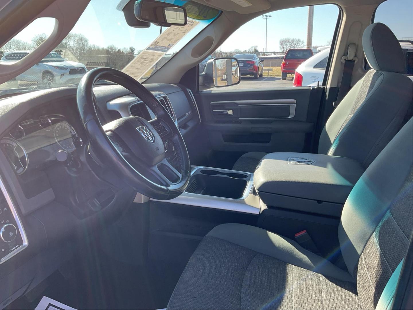 2018 Ram 1500 Big Horn Quad Cab 4x4 6'4 Box (1C6RR7GT2JS) with an EcoDiesel 3L V-6 diesel direct injection engine, located at 8750 N County Rd 25A, Piqua, OH, 45356, (937) 908-9800, 40.164391, -84.232513 - Photo#8