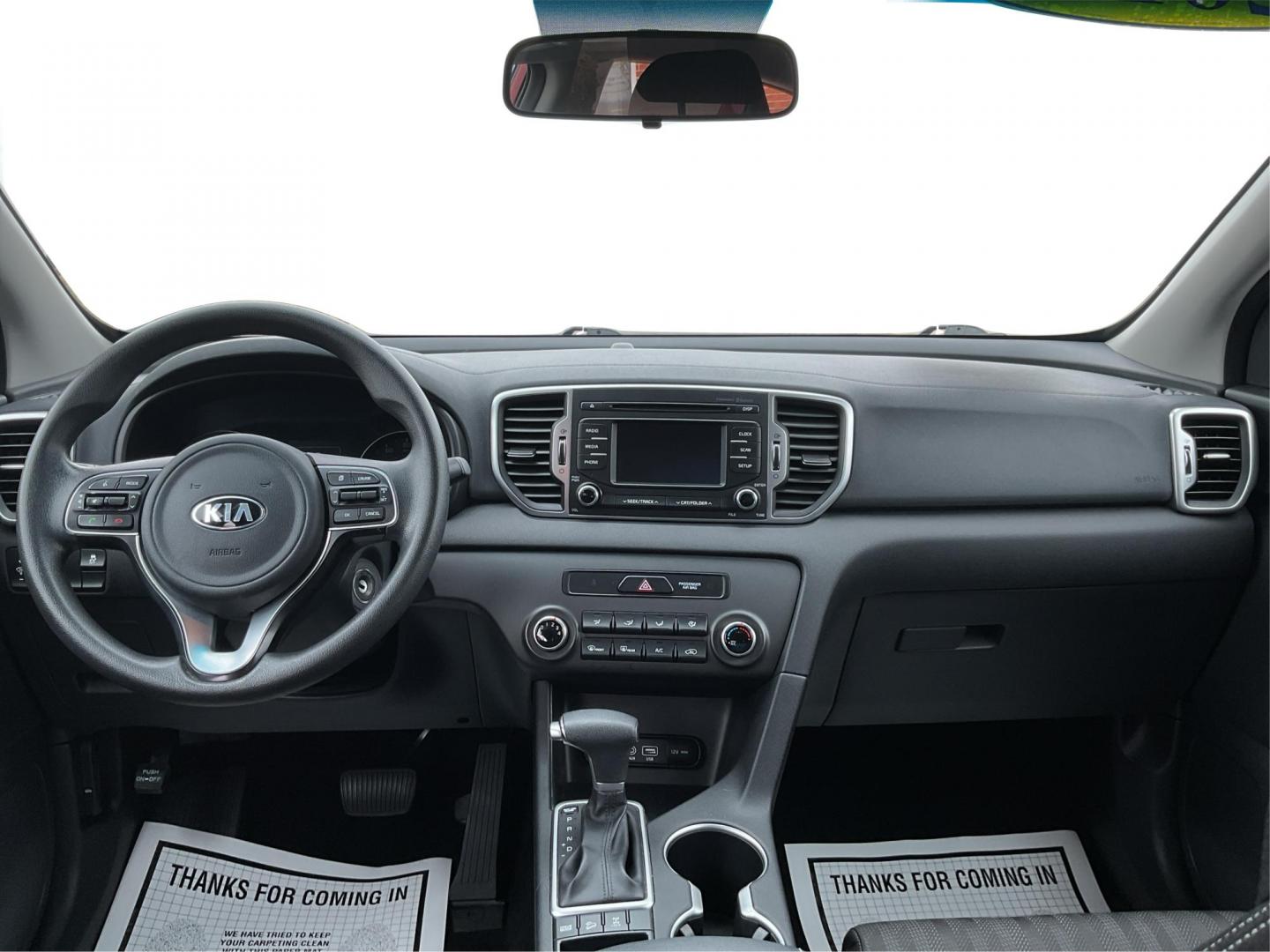 2019 Kia Sportage LX (KNDPMCAC8K7) with an Theta II 2.4L I-4 gasoline direct injection engine, located at 8750 N County Rd 25A, Piqua, OH, 45356, (937) 908-9800, 40.164391, -84.232513 - Photo#18
