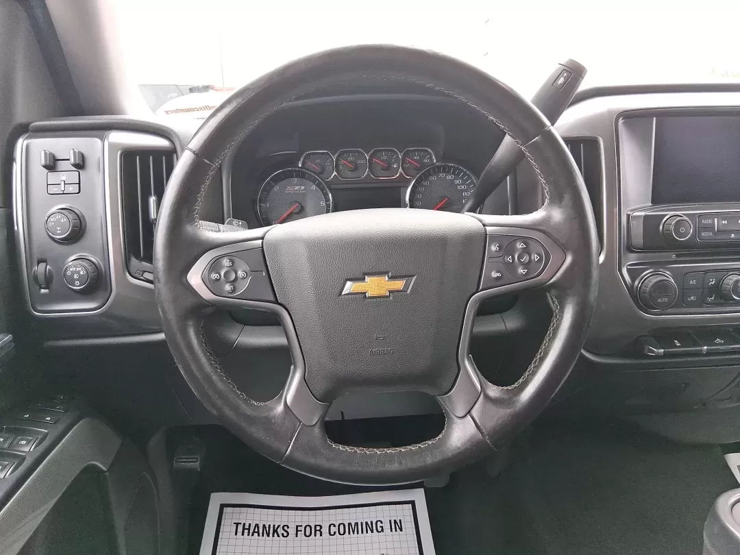 2015 Silver Chevrolet Silverado 1500 LT Double Cab 4WD (1GCVKREC6FZ) with an 5.3L V8 OHV 16V engine, 6-Speed Automatic transmission, located at 1951 S Dayton Lakeview Rd., New Carlisle, OH, 45344, (937) 908-9800, 39.890999, -84.050255 - Picture your next weekend: you've got a project list to tackle, a trailer to hook up, and a quick escape planned after work-maybe a run out toward Springfield or a backroad cruise near the Mad River. If you need a truck that fits real life in Clark County, this **2015 Chevrolet Silverado 1500 LT Dou - Photo#15