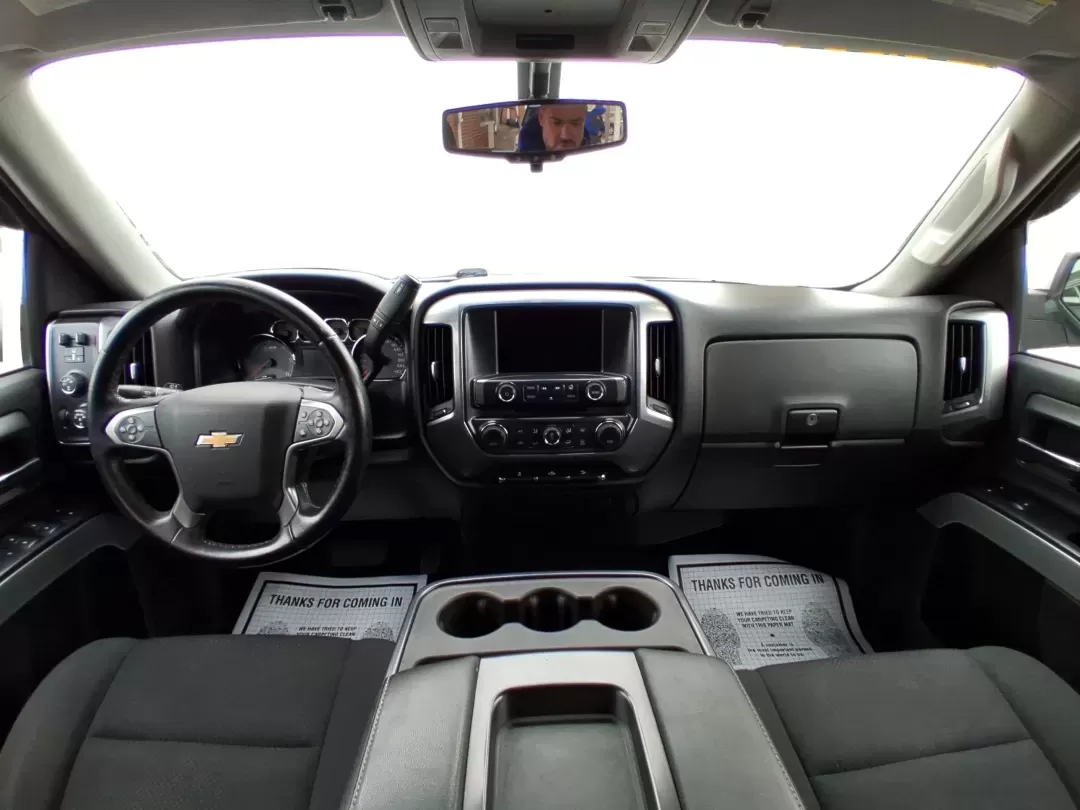 2015 Silver Chevrolet Silverado 1500 LT Double Cab 4WD (1GCVKREC6FZ) with an 5.3L V8 OHV 16V engine, 6-Speed Automatic transmission, located at 1951 S Dayton Lakeview Rd., New Carlisle, OH, 45344, (937) 908-9800, 39.890999, -84.050255 - Picture your next weekend: you've got a project list to tackle, a trailer to hook up, and a quick escape planned after work-maybe a run out toward Springfield or a backroad cruise near the Mad River. If you need a truck that fits real life in Clark County, this **2015 Chevrolet Silverado 1500 LT Dou - Photo#20