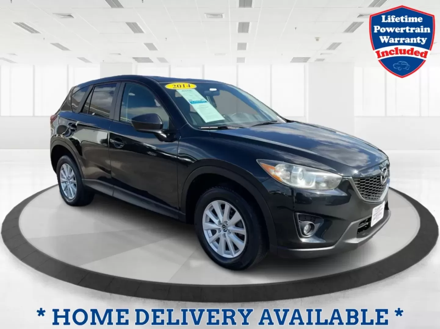 2014 Jet Black Mica Mazda CX-5 Touring AWD (JM3KE4CY2E0) with an 2.5L L4 DOHC 16V engine, 6-Speed Automatic transmission, located at 1099 N County Rd 25A , Troy, OH, 45373, (937) 908-9800, 40.057079, -84.212883 - **Explore the Open Road in the 2014 Mazda CX-5 Touring AWD from Advantage Car and Credit - Troy!**<br /> <br /> Are you ready to elevate your driving experience? Whether you're a growing family seeking a reliable SUV for weekend adventures, a commuter looking for comfort on long drives, or a budget- - Photo#0