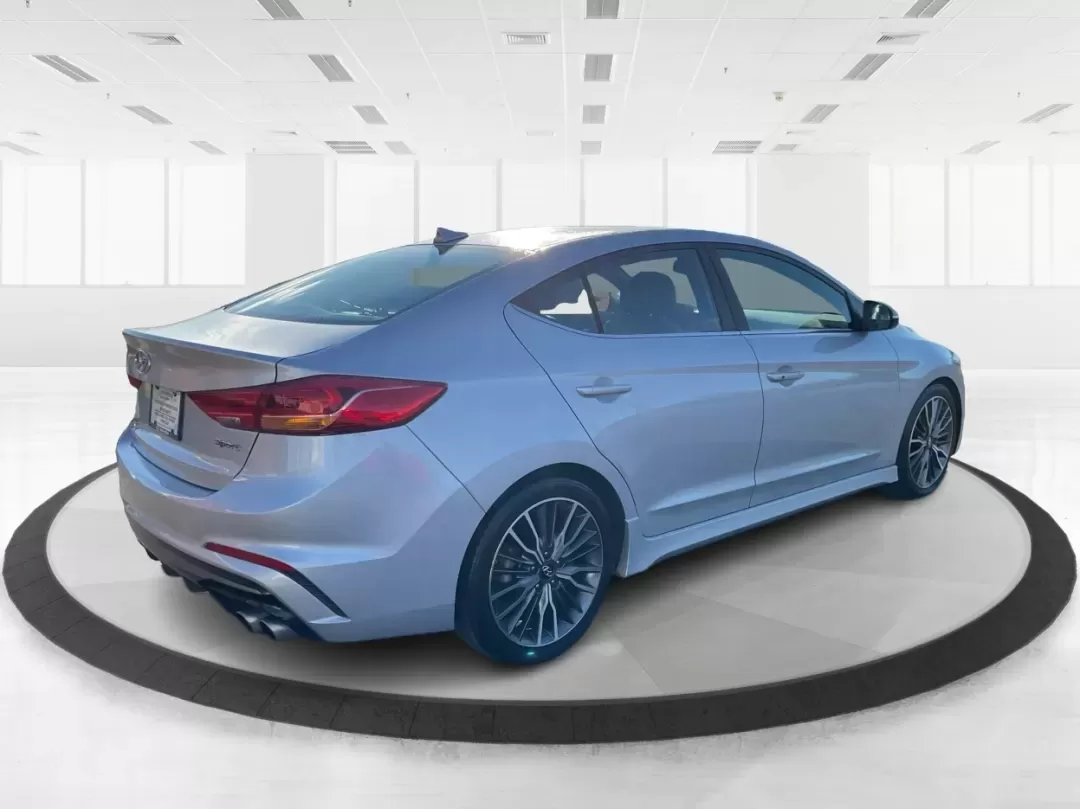 2018 Hyundai Elantra Sport (KMHD04LB6JU) with an 1.6L I-4 gasoline direct injection engine, located at 1184 Kauffman Ave, Fairborn, OH, 45324, (937) 908-9800, 39.807072, -84.030914 - ### Elevate Your Daily Commute with the 2018 Hyundai Elantra Sport at Advantage Car and Credit!<br /> <br /> Are you ready to enhance your daily life with a reliable vehicle that balances performance, comfort, and style? Look no further than the stunning 2018 Hyundai Elantra Sport, available now at - Photo#2