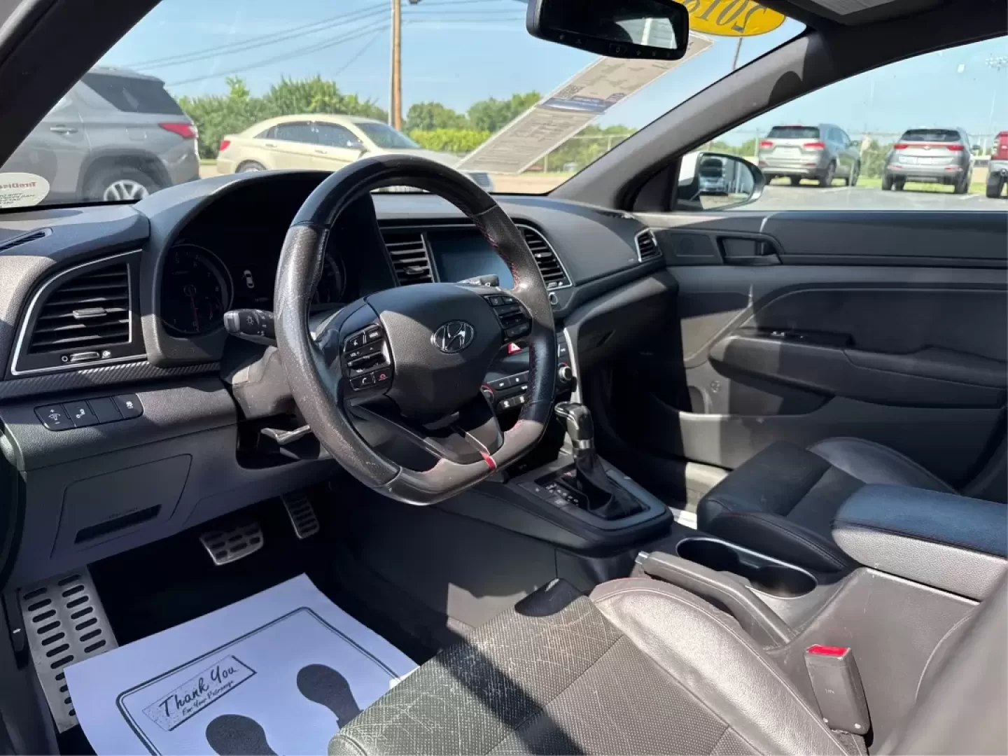 2018 Hyundai Elantra Sport (KMHD04LB6JU) with an 1.6L I-4 gasoline direct injection engine, located at 1099 N County Rd 25A , Troy, OH, 45373, (937) 908-9800, 40.057079, -84.212883 - ### Elevate Your Daily Commute with the 2018 Hyundai Elantra Sport at Advantage Car and Credit!<br /> <br /> Are you ready to enhance your daily life with a reliable vehicle that balances performance, comfort, and style? Look no further than the stunning 2018 Hyundai Elantra Sport, available now at - Photo#9