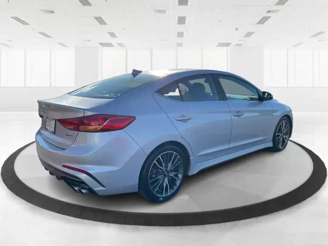 2018 Hyundai Elantra Sport (KMHD04LB6JU) with an 1.6L I-4 gasoline direct injection engine, 6A transmission, located at 4508 South Dixie Dr, Moraine, OH, 45439, (937) 908-9800, 39.689976, -84.218452 - ### Elevate Your Daily Commute with the 2018 Hyundai Elantra Sport at Advantage Car and Credit!<br /> <br /> Are you ready to enhance your daily life with a reliable vehicle that balances performance, comfort, and style? Look no further than the stunning 2018 Hyundai Elantra Sport, available now at - Photo#2