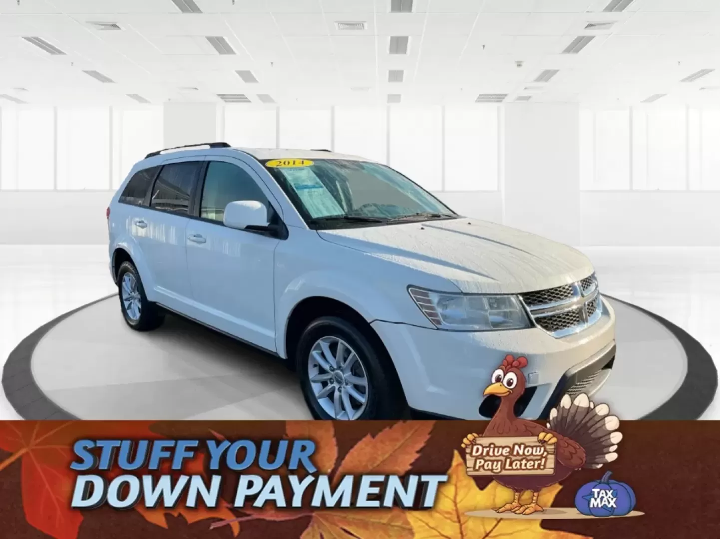 2014 Pearl White Tri-Coat Dodge Journey SXT (3C4PDCBG0ET) with an 3.6L V6 DOHC 24V engine, 6-Speed Automatic transmission, located at 8750 N County Rd 25A, Piqua, OH, 45356, (937) 908-9800, 40.164391, -84.232513 - Are you looking for the perfect blend of comfort, versatility, and reliability for your family adventures? Look no further than the 2014 Dodge Journey SXT, available now at Advantage Car and Credit in Troy, OH. This well-equipped SUV is ideal for growing families, weekend road trips, or anyone who n - Photo#0