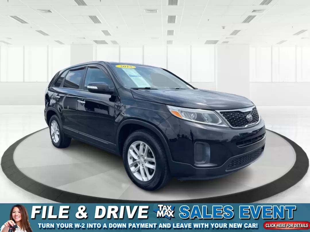 2015 Kia Sorento LX (5XYKT3A60FG) with an 2.4L I-4 gasoline direct injection engine, located at 4508 South Dixie Dr, Moraine, OH, 45439, (937) 908-9800, 39.689976, -84.218452 - ### Discover Adventure with the 2015 Kia Sorento LX - Your Perfect Family SUV!<br /> <br /> Are you seeking the ideal vehicle for weekend getaways or daily commutes? Look no further! The 2015 Kia Sorento LX is the perfect SUV for growing families and adventure-seekers alike. With its spacious interi - Photo#0