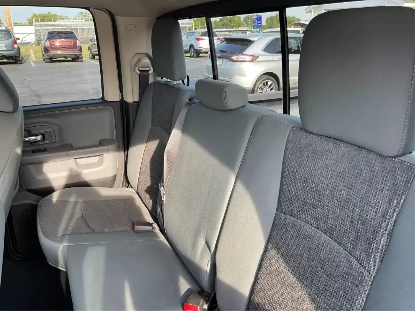 2015 Gray Ram 1500 SLT Quad Cab 4WD (1C6RR7GT3FS) with an 5.7L V8 OHV 16V engine, 8-Speed Automatic transmission, located at 1099 N County Rd 25A , Troy, OH, 45373, (937) 908-9800, 40.057079, -84.212883 - **Experience Adventure and Utility with this 2015 Ram 1500 SLT Quad Cab!**<br /> <br /> Are you ready to elevate your weekend adventures while ensuring your daily commute remains smooth and comfortable? Look no further than this robust 2015 Ram 1500 SLT Quad Cab, now available at Advantage Car and C - Photo#10