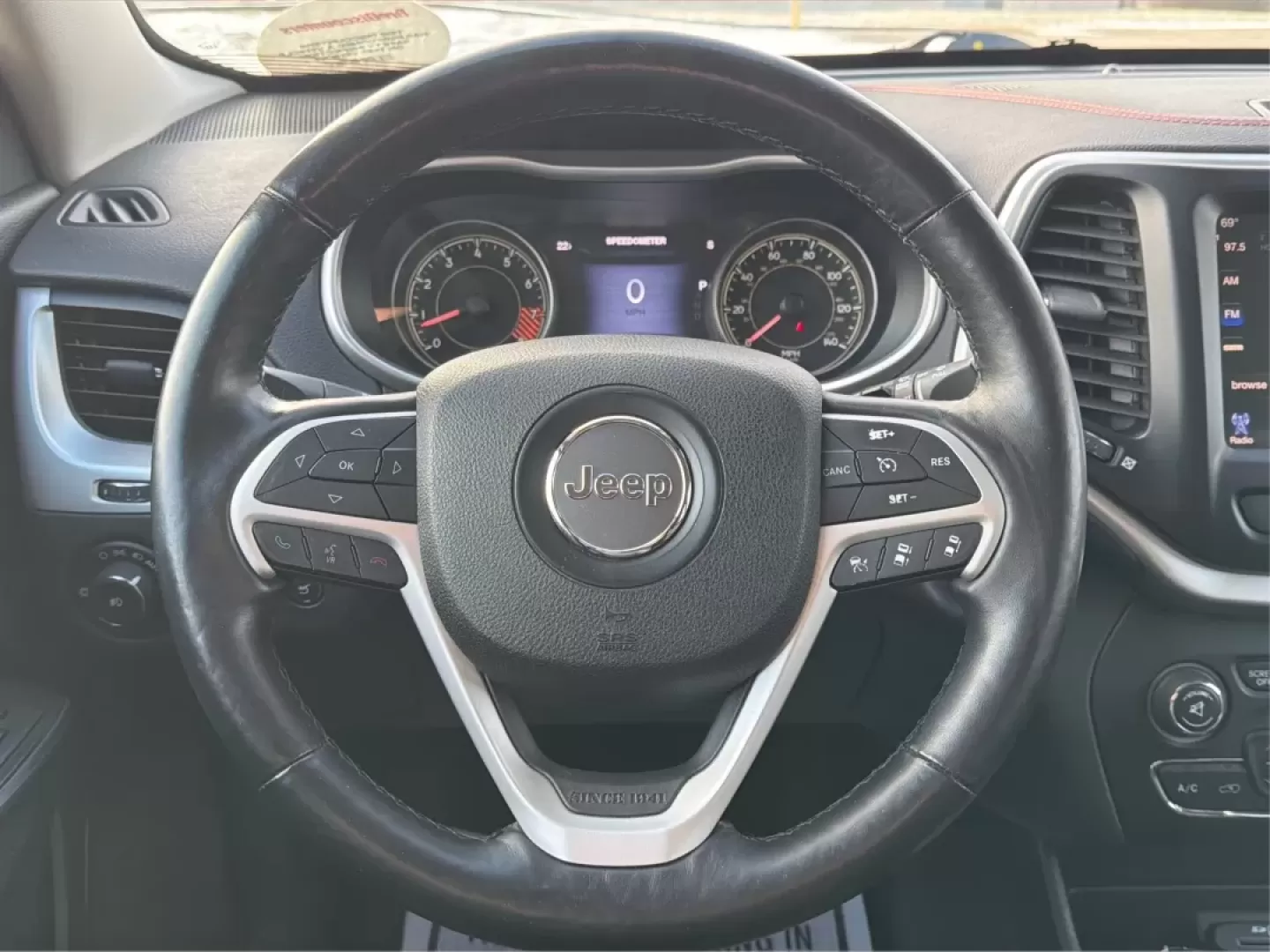 2014 Brilliant Black Crystal P Jeep Cherokee Trailhawk 4WD (1C4PJMBS4EW) with an 3.2L V6 DOHC 24V engine, 9-Speed Automatic transmission, located at 4508 South Dixie Dr, Moraine, OH, 45439, (937) 908-9800, 39.689976, -84.218452 - **Explore New Horizons with the 2014 Jeep Cherokee Trailhawk Your Adventure Awaits!**<br /> <br /> Looking for a vehicle that can keep up with your adventurous spirit while still being suitable for everyday life? Look no further than the 2014 Jeep Cherokee Trailhawk! This capable crossover SUV is p - Photo#16