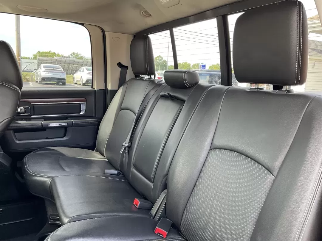 2015 Ram 1500 Laramie Crew Cab SWB 4WD (1C6RR7NT7FS) with an 5.7L V8 OHV 16V engine, 8-Speed Automatic transmission, located at 1230 East Main St, Xenia, OH, 45385, (937) 908-9800, 39.688026, -83.910172 - **Unlock Your Weekend Adventures with the 2015 Ram 1500 Laramie Crew Cab 4WD at Jamestown Auto Sales!**<br /> <br /> Are you ready to elevate your lifestyle with a vehicle that combines power, comfort, and versatility? Look no further than this 2015 Ram 1500 Laramie Crew Cab SWB, the ultimate truck - Photo#10