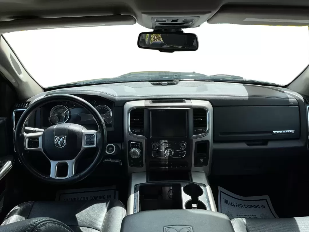 2015 Ram 1500 Laramie Crew Cab SWB 4WD (1C6RR7NT7FS) with an 5.7L V8 OHV 16V engine, 8-Speed Automatic transmission, located at 1230 East Main St, Xenia, OH, 45385, (937) 908-9800, 39.688026, -83.910172 - **Unlock Your Weekend Adventures with the 2015 Ram 1500 Laramie Crew Cab 4WD at Jamestown Auto Sales!**<br /> <br /> Are you ready to elevate your lifestyle with a vehicle that combines power, comfort, and versatility? Look no further than this 2015 Ram 1500 Laramie Crew Cab SWB, the ultimate truck - Photo#21