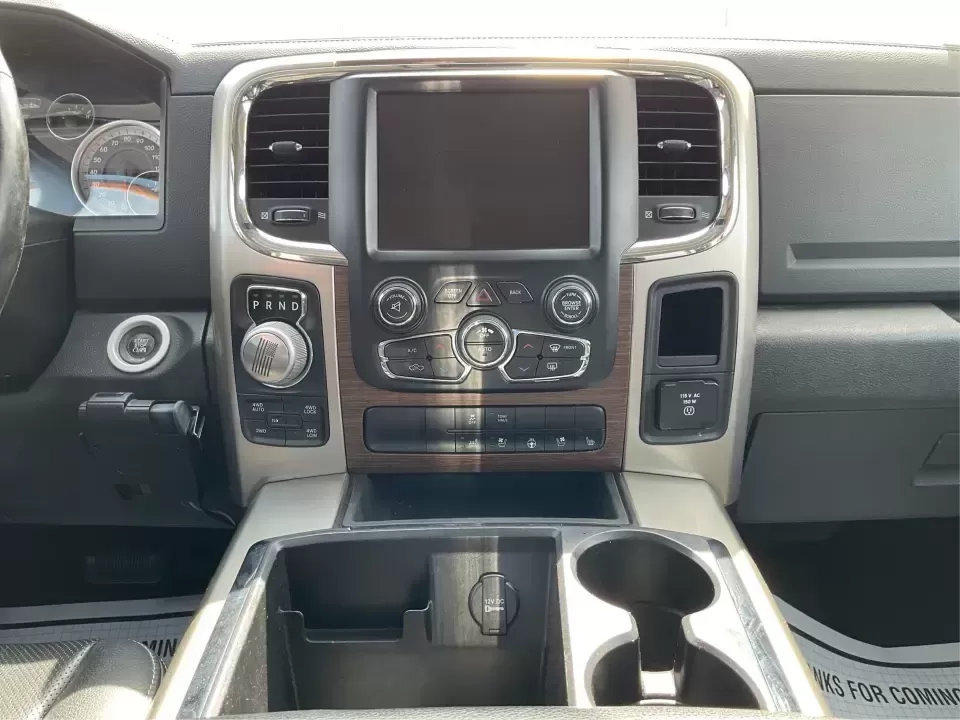 2015 Ram 1500 Laramie Crew Cab SWB 4WD (1C6RR7NT7FS) with an 5.7L V8 OHV 16V engine, 8-Speed Automatic transmission, located at 880 E. National Road, Vandalia, OH, 45377, (937) 908-9800, 39.891918, -84.183594 - **Unlock Your Weekend Adventures with the 2015 Ram 1500 Laramie Crew Cab 4WD at Jamestown Auto Sales!**<br /> <br /> Are you ready to elevate your lifestyle with a vehicle that combines power, comfort, and versatility? Look no further than this 2015 Ram 1500 Laramie Crew Cab SWB, the ultimate truck - Photo#13