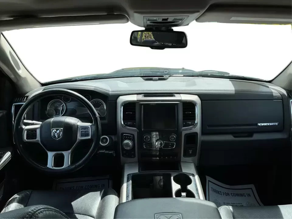 2015 Ram 1500 Laramie Crew Cab SWB 4WD (1C6RR7NT7FS) with an 5.7L V8 OHV 16V engine, 8-Speed Automatic transmission, located at 880 E. National Road, Vandalia, OH, 45377, (937) 908-9800, 39.891918, -84.183594 - **Unlock Your Weekend Adventures with the 2015 Ram 1500 Laramie Crew Cab 4WD at Jamestown Auto Sales!**<br /> <br /> Are you ready to elevate your lifestyle with a vehicle that combines power, comfort, and versatility? Look no further than this 2015 Ram 1500 Laramie Crew Cab SWB, the ultimate truck - Photo#21