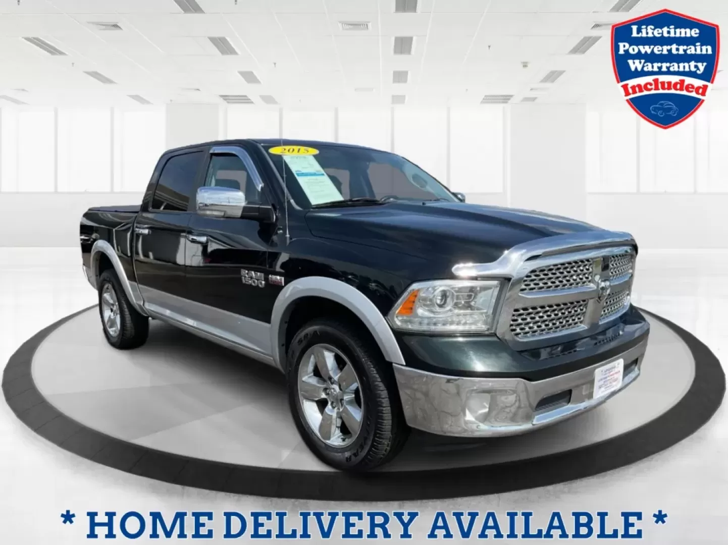 2015 Ram 1500 Laramie Crew Cab SWB 4WD (1C6RR7NT7FS) with an 5.7L V8 OHV 16V engine, 8-Speed Automatic transmission, located at 1951 S Dayton Lakeview Rd., New Carlisle, OH, 45344, (937) 908-9800, 39.890999, -84.050255 - **Unlock Your Weekend Adventures with the 2015 Ram 1500 Laramie Crew Cab 4WD at Jamestown Auto Sales!**<br /> <br /> Are you ready to elevate your lifestyle with a vehicle that combines power, comfort, and versatility? Look no further than this 2015 Ram 1500 Laramie Crew Cab SWB, the ultimate truck - Photo#0