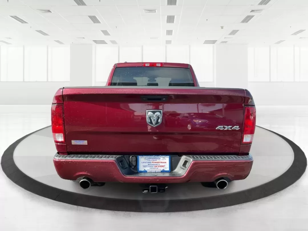2018 Ram 1500 Express Quad Cab 4x4 6'4 Box (1C6RR7FT8JS) with an Other engine, located at 1184 Kauffman Ave, Fairborn, OH, 45324, (937) 908-9800, 39.807072, -84.030914 - Are you ready to elevate your adventures and tackle any terrain with confidence? The 2018 Ram 1500 Express Quad Cab 4x4 is the ultimate truck for weekend warriors and daily commuters alike, offering the perfect blend of power, versatility, and style. With a striking Delmonico Red Pearlcoat exterior - Photo#3