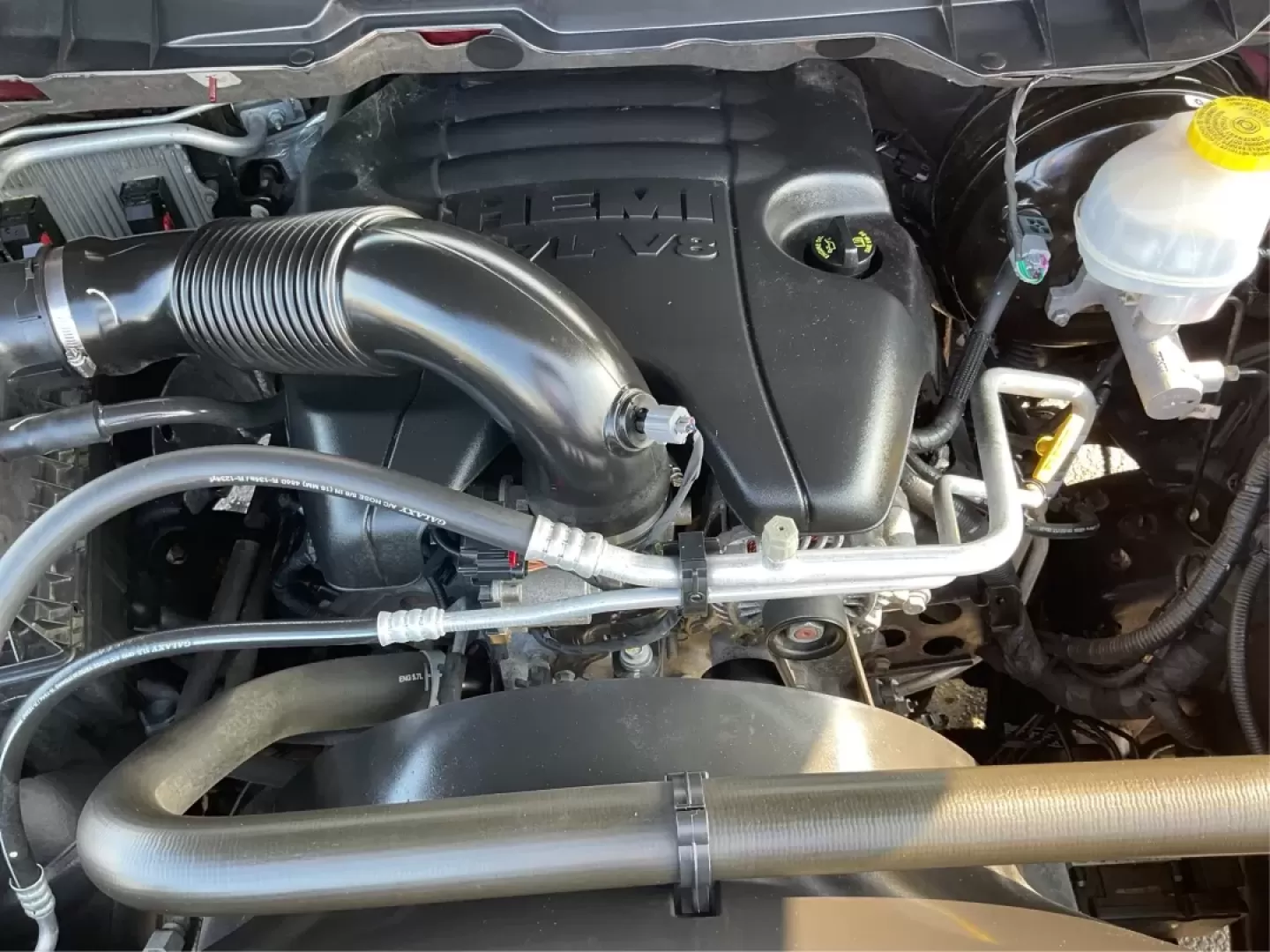 2018 Ram 1500 Express Quad Cab 4x4 6'4 Box (1C6RR7FT8JS) with an Other engine, located at 1184 Kauffman Ave, Fairborn, OH, 45324, (937) 908-9800, 39.807072, -84.030914 - Are you ready to elevate your adventures and tackle any terrain with confidence? The 2018 Ram 1500 Express Quad Cab 4x4 is the ultimate truck for weekend warriors and daily commuters alike, offering the perfect blend of power, versatility, and style. With a striking Delmonico Red Pearlcoat exterior - Photo#11