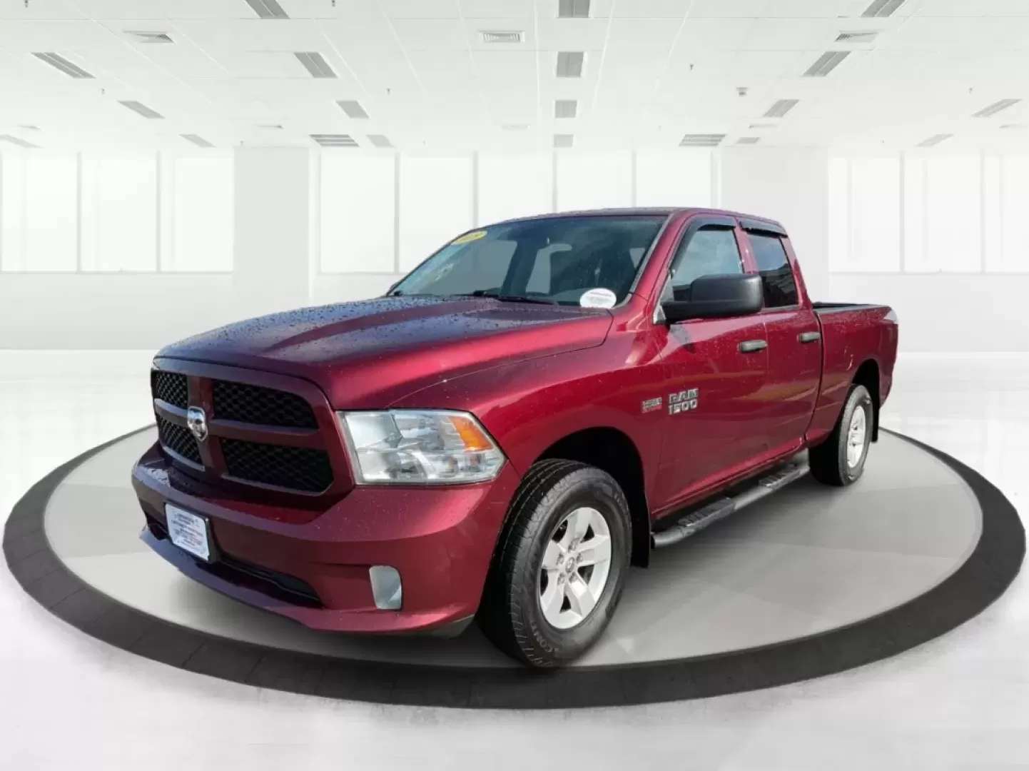 2018 Ram 1500 Express Quad Cab 4x4 6'4 Box (1C6RR7FT8JS) with an Other engine, located at 880 E. National Road, Vandalia, OH, 45377, (937) 908-9800, 39.891918, -84.183594 - Are you ready to elevate your adventures and tackle any terrain with confidence? The 2018 Ram 1500 Express Quad Cab 4x4 is the ultimate truck for weekend warriors and daily commuters alike, offering the perfect blend of power, versatility, and style. With a striking Delmonico Red Pearlcoat exterior - Photo#8