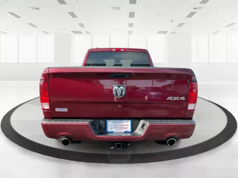 2018 Ram 1500 Express Quad Cab 4x4 6'4 Box (1C6RR7FT8JS) with an 5.7L V8 OHV 16V engine, 8A transmission, located at 8750 N County Rd 25A, Piqua, OH, 45356, (937) 908-9800, 40.164391, -84.232513 - Are you ready to elevate your adventures and tackle any terrain with confidence? The 2018 Ram 1500 Express Quad Cab 4x4 is the ultimate truck for weekend warriors and daily commuters alike, offering the perfect blend of power, versatility, and style. With a striking Delmonico Red Pearlcoat exterior - Photo#3