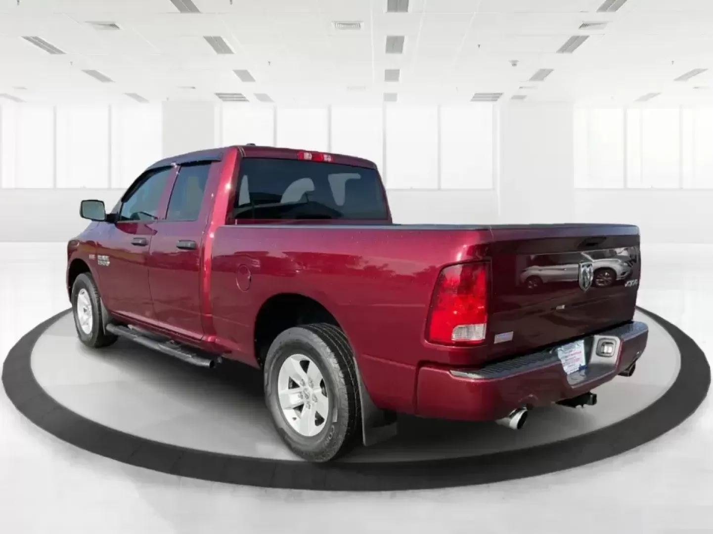2018 Ram 1500 Express Quad Cab 4x4 6'4 Box (1C6RR7FT8JS) with an 5.7L V8 OHV 16V engine, 8A transmission, located at 8750 N County Rd 25A, Piqua, OH, 45356, (937) 908-9800, 40.164391, -84.232513 - Are you ready to elevate your adventures and tackle any terrain with confidence? The 2018 Ram 1500 Express Quad Cab 4x4 is the ultimate truck for weekend warriors and daily commuters alike, offering the perfect blend of power, versatility, and style. With a striking Delmonico Red Pearlcoat exterior - Photo#4