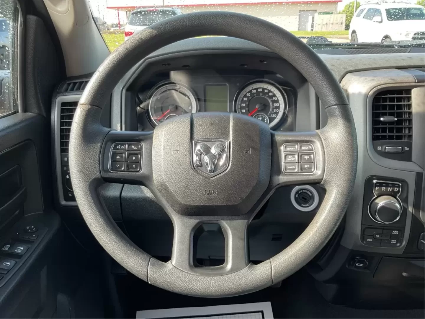 2018 Ram 1500 Express Quad Cab 4x4 6'4 Box (1C6RR7FT8JS) with an Other engine, located at 8750 N County Rd 25A, Piqua, OH, 45356, (937) 908-9800, 40.164391, -84.232513 - Are you ready to elevate your adventures and tackle any terrain with confidence? The 2018 Ram 1500 Express Quad Cab 4x4 is the ultimate truck for weekend warriors and daily commuters alike, offering the perfect blend of power, versatility, and style. With a striking Delmonico Red Pearlcoat exterior - Photo#15