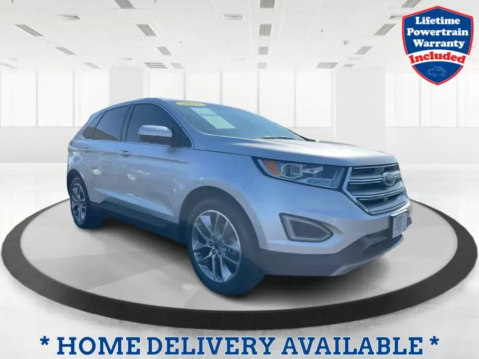 2017 Ford Edge Titanium (2FMPK3K98HB) with an 2.0L L4 DOHC 16V engine, 6A transmission, located at 8750 N County Rd 25A, Piqua, OH, 45356, (937) 908-9800, 40.164391, -84.232513 - **Embrace the Road with the 2017 Ford Edge Titanium at Advantage Car and Credit!**<br /> <br /> Are you searching for the perfect vehicle to elevate your family adventures, accommodate your daily commute, or tackle weekend getaways? Look no further than this stunning 2017 Ford Edge Titanium, now ava - Photo#0