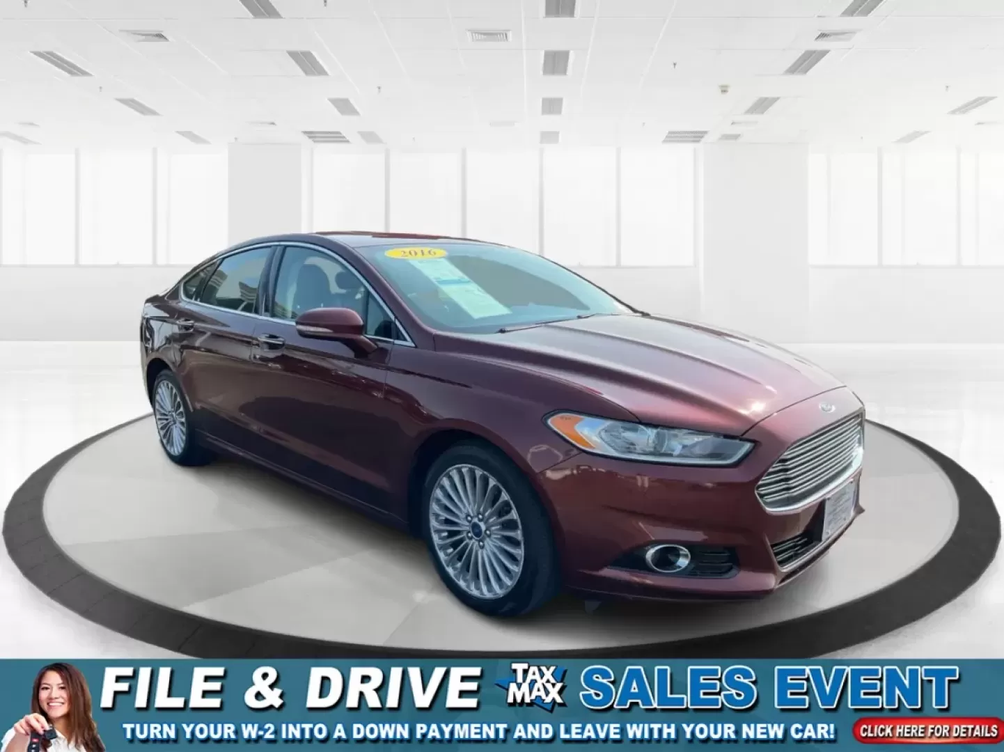 2016 Ford Fusion Titanium (3FA6P0K92GR) with an EcoBoost 2L I-4 gasoline direct injection engine, located at 8750 N County Rd 25A, Piqua, OH, 45356, (937) 908-9800, 40.164391, -84.232513 - **Elevate Your Driving Experience with the 2016 Ford Fusion Titanium Where Style Meets Functionality!**<br /> <br /> Are you searching for the perfect blend of style, comfort, and advanced technology for your daily commute or weekend getaways? Look no further than the stunning 2016 Ford Fusion Tita - Photo#0