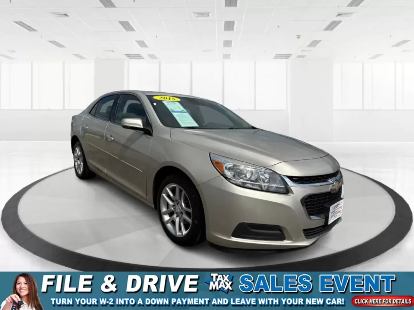 2015 Chevrolet Malibu 1LT (1G11C5SL5FF) with an ECOTEC 2.5L I-4 gasoline direct injection engine, 6-Speed Automatic transmission, located at 1951 S Dayton Lakeview Rd., New Carlisle, OH, 45344, (937) 908-9800, 39.890999, -84.050255 - Are you in the market for a reliable sedan that's perfect for daily commutes and weekend getaways alike? Look no further than this stunning 2015 Chevrolet Malibu 1LT, available now at Advantage Car and Credit in Fairborn, OH. This vehicle is not just a car; it's a lifestyle upgrade designed for budg - Photo#0