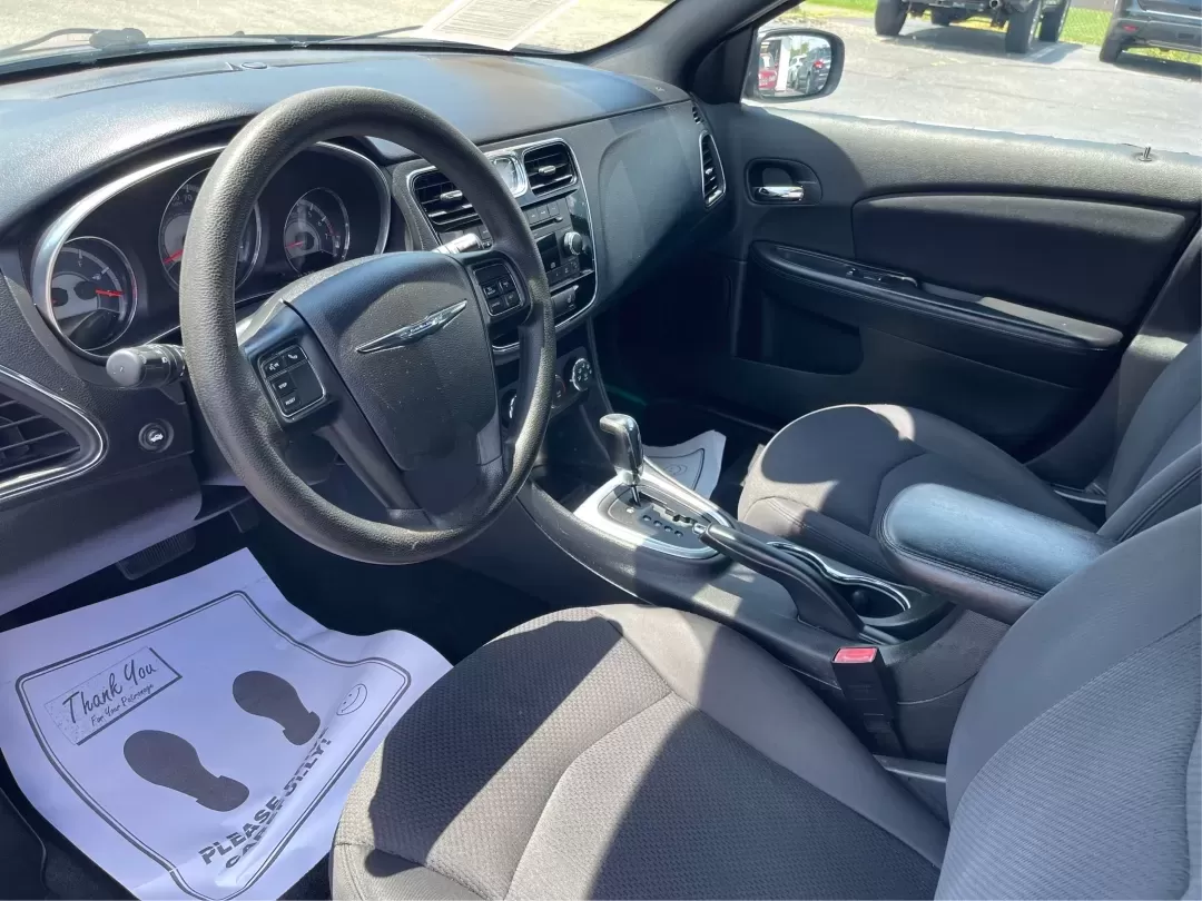 2014 Chrysler 200 LX (1C3CCBAG7EN) with an Other engine, located at 1230 East Main St, Xenia, OH, 45385, (937) 908-9800, 39.688026, -83.910172 - Are you looking for a reliable car that seamlessly fits into your busy lifestyle? Look no further than this stunning 2014 Chrysler 200 LX, available now at Advantage Car and Credit in Fairborn, OH. This stylish sedan is perfect for growing families, daily commuters, or anyone seeking a dependable ve - Photo#9