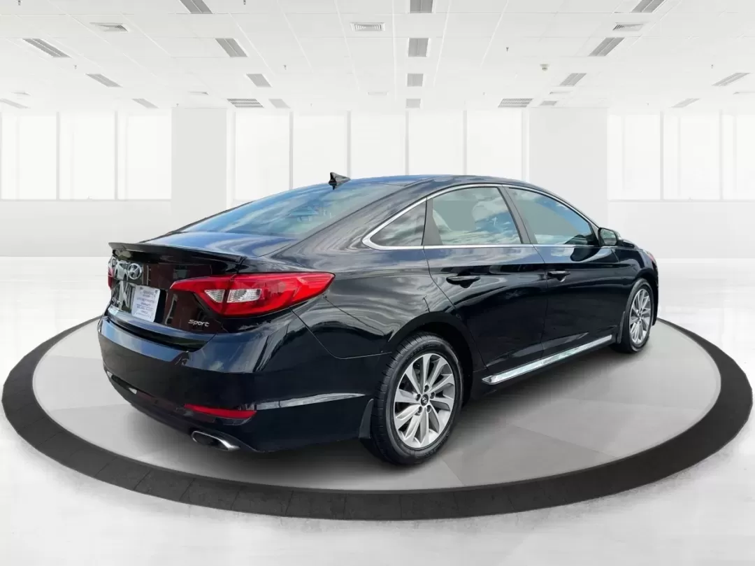 2016 Hyundai Sonata Sport (5NPE34AF2GH) with an 2.4L L4 DOHC 16V engine, 6-Speed Automatic transmission, located at 1099 N County Rd 25A , Troy, OH, 45373, (937) 908-9800, 40.057079, -84.212883 - ### Unlock Your Journey with the 2016 Hyundai Sonata Sport at Advantage Car and Credit - Fairborn<br /> <br /> Are you in the market for a vehicle that can effortlessly transition from daily commutes to weekend getaways? Look no further than the 2016 Hyundai Sonata Sport, available now at Advantage - Photo#2